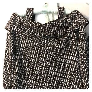 Ann Taylor cold shoulder top size M
